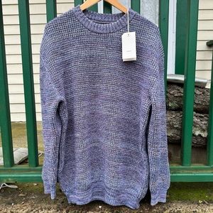 Smock Lavender Wool Knit Sweater Men’s Medium NWT